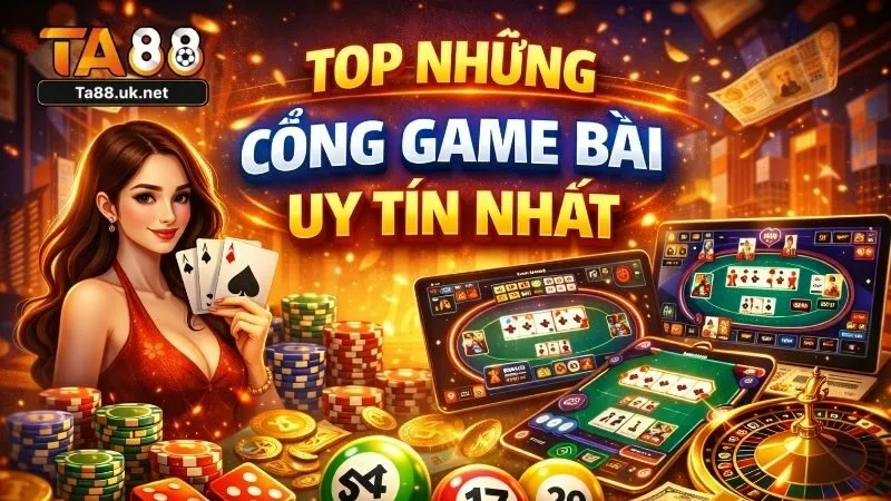 Top những cổng game bài uy tín nhất hội tụ tại TA88